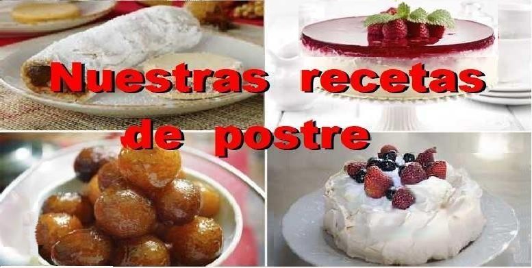 NUESTRAS RECETAS  DE POSTRES - ROBOT DE ALIMENTOS MULTIFUNCI&Oacute;N para una cocina peruana r&aacute;pida